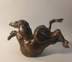 Joyeux poney, bronze, 8 exemplaires, 25cm